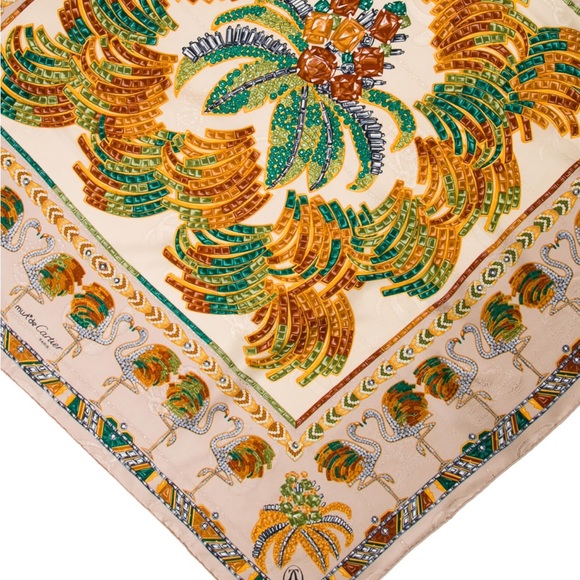 Cartier silk scarf NWOT - Picture 2 of 4